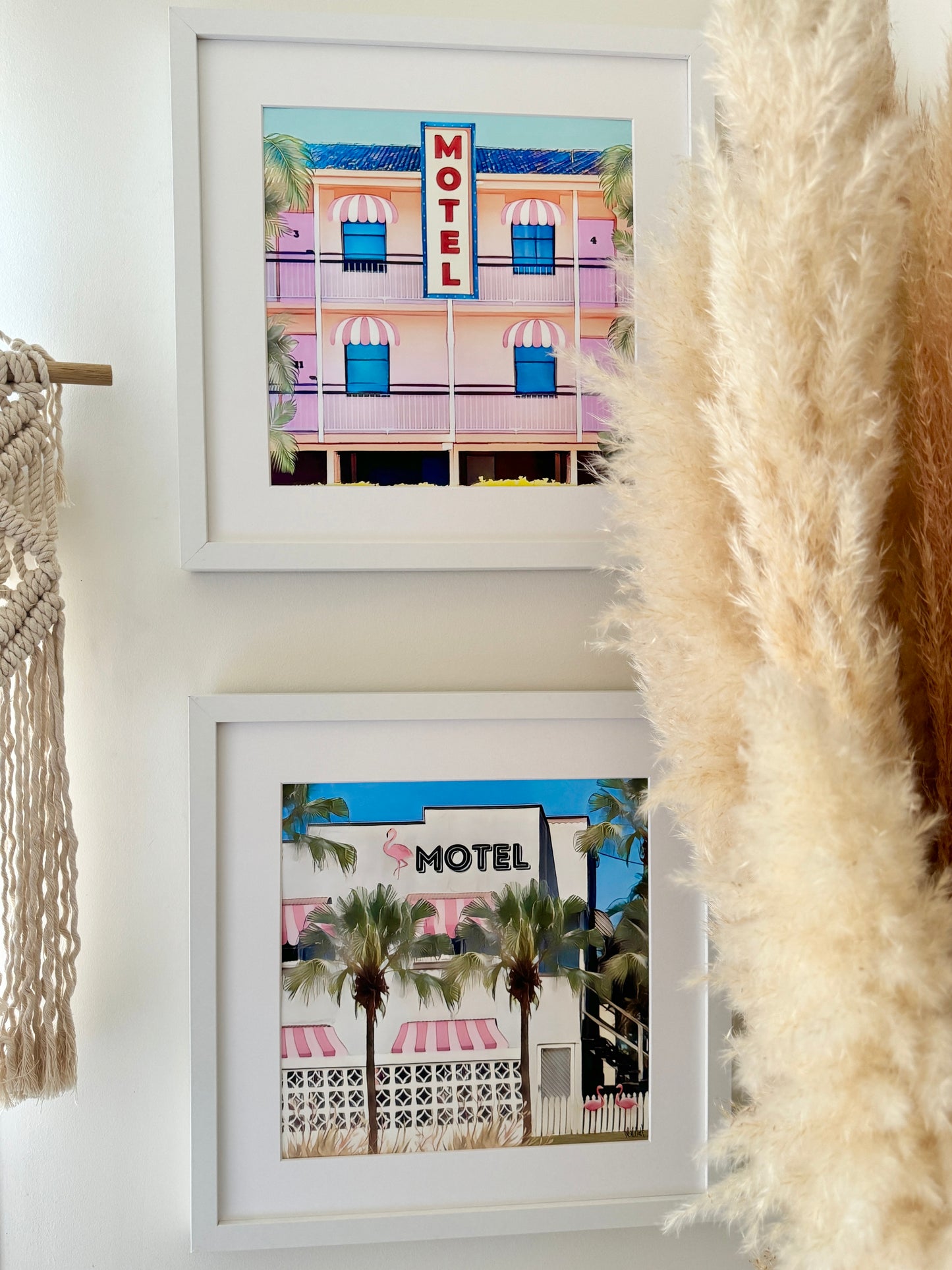 The Flamingo Motel - Print