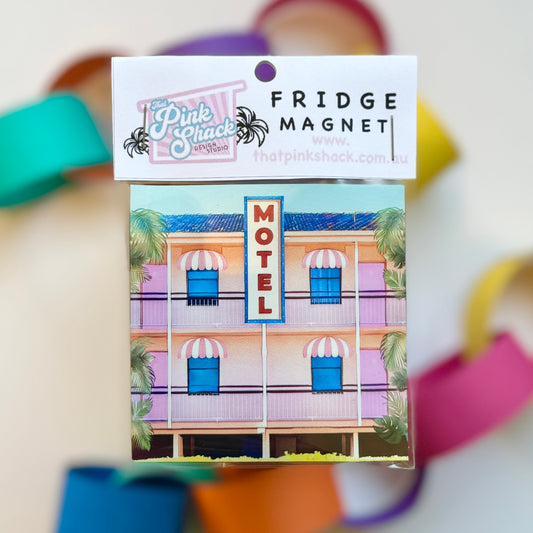 Fridge Magnet - The Pink Motel