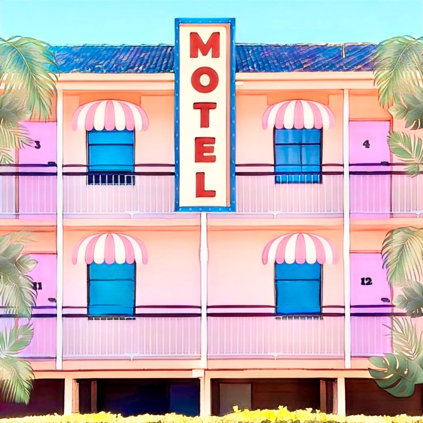 Pink Motel - Print