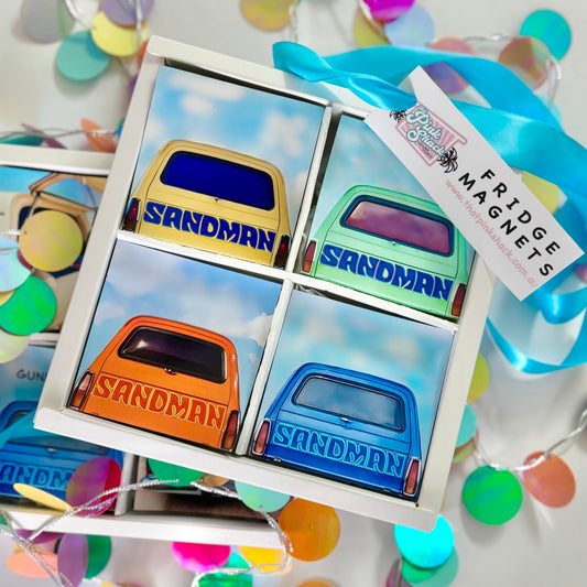 Fridge Magnet Gift Pack - If this vans a rockin - Sandman